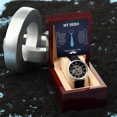My Hero Dad - Openwork Watch