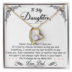 My Baby Girl - Forever Love Necklace