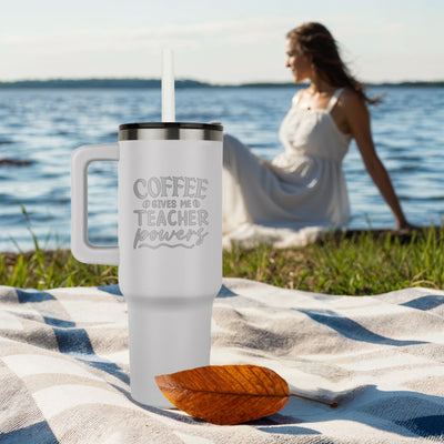 Coffee Gives Me Powers - Teachers Mug